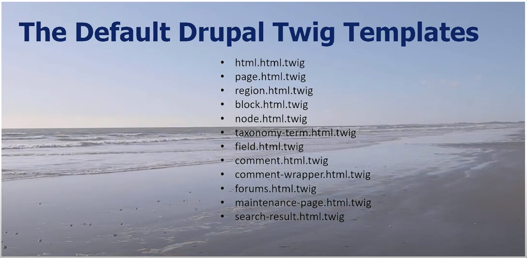 twig drupal