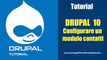 Drupal: come aggiungere un modulo contatti
